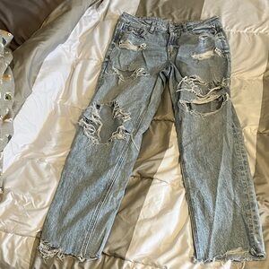 American Eagle Light Blue High-Rise Jeans